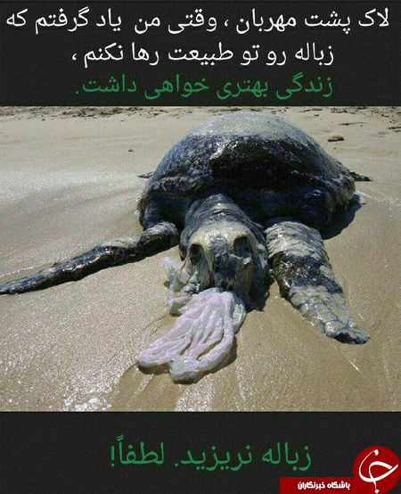 كمپين &laquo;نَه&raquo; به زباله ريختن + عكس