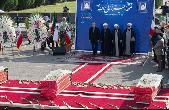 سران قوا به پیکرهای مطهر قربانیان فاجعه منا ادای احترام کردند + تصاویر