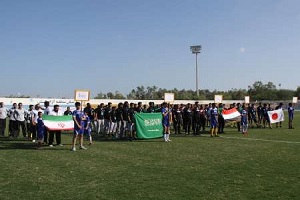 قهرمان المپیک پرچم دارکاروان ثامن الائمه در آسیا