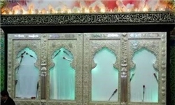 بردخون میزبان ضریح خیمه‌گاه حضرت عباس(ع)