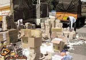 کشف بیش از ۵هزار کالای قاچاق از طریق دریا در گیلان