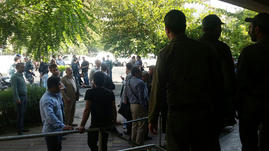 حاشیه جلسه علنی دادگاه بابک زنجانی