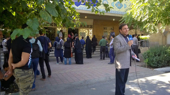 حاشیه جلسه علنی دادگاه بابک زنجانی