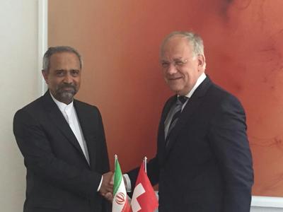 بررسی روابط تهران - برن در دیدار نهاوندیان با معاون رییس‎جمهور سوئیس