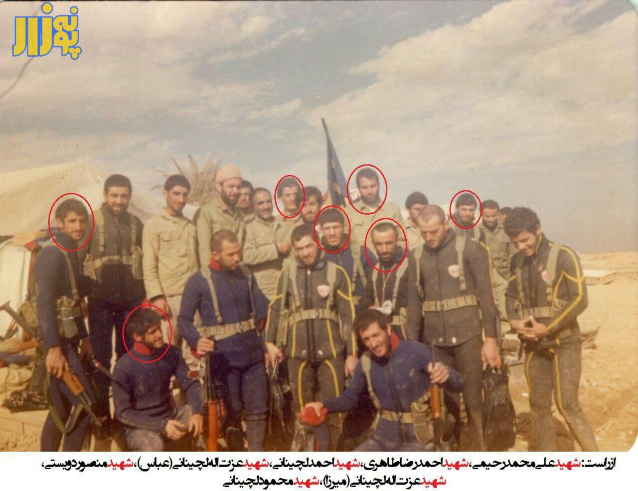 کمپین اینجا با شهدا/ here with martyrs campaign