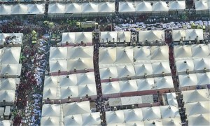 تشییع پیکر مهاجران الی الله در گلستان