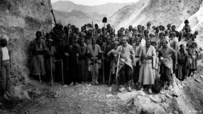 جاده چالوس و تونل کندوان سالها پیش + عکس