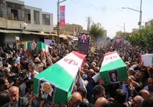 پیکر چهار تن از جان باختگان فاجعه منا در شهرکرد تشییع شد