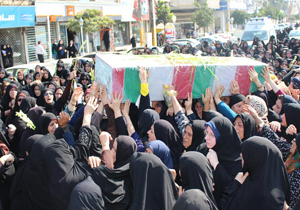 خاک سپاری پیکر جان‌باخته حادثه منا در خرم‌آباد