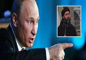 پوتین خطاب به نظامیان روس: بغدادی را زنده می خواهم