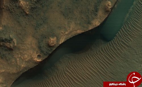سطح عجیب سیاره سرخ + تصاویر