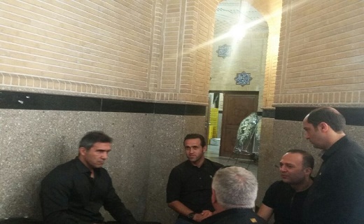 حضور کریمی مختاباد و عابدزاده به همراه مدیرعامل استقلال