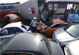 وقوع 88 حادثه رانندگی در کمتر از 4 ساعت!