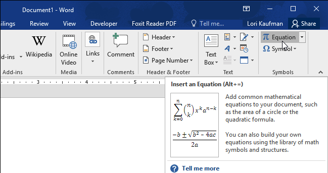 حل معادلات ریاضی خود را به Office 2016 بسپارید + آموزش