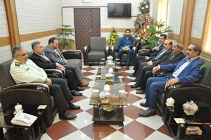 دیدار معاون استاندار با فرماندهان آذربایجان غربی