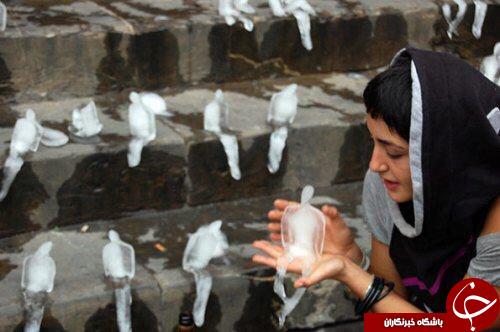 پیامی زیبا از آثار یک هنرمند
