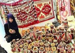 آغاز به کار نمایشگاه صنایع دستی در قزوین