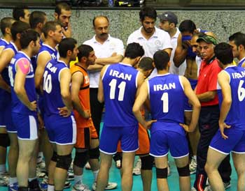 واليبال ايران به نيمه‌نهايی رسيد