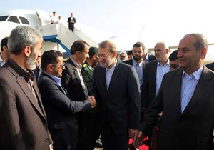 رئیس مجلس، شهرکرد را به مقصد تهران ترک کرد