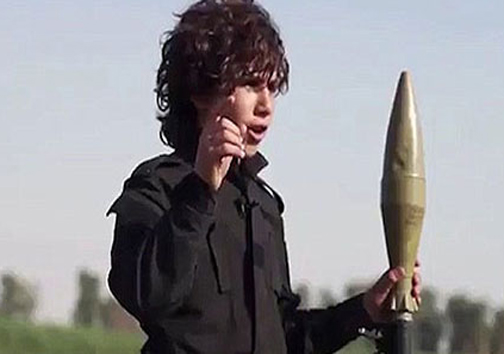 عکس: کودکی که اوباما را تهدید به مرگ کرد