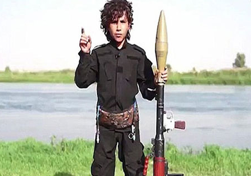 عکس: کودکی که اوباما را تهدید به مرگ کرد