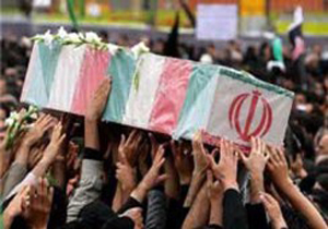 &zwnj;&zwnj;پیکر مطهر شهید حسینعلی سبحانیان بر دستان مردم شهید پرور نیمروز تشییع شد