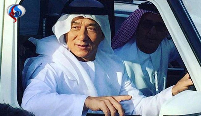 جکی چان در لباس عربی!