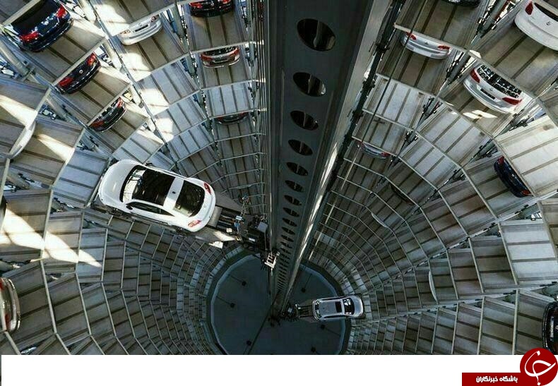 تصاویر پارکینگ شگفت انگیز شرکت BMW