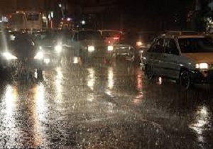 4 استان كشور ميزبان بارش باران/ترافيك نيمه سنگين در 3 محور