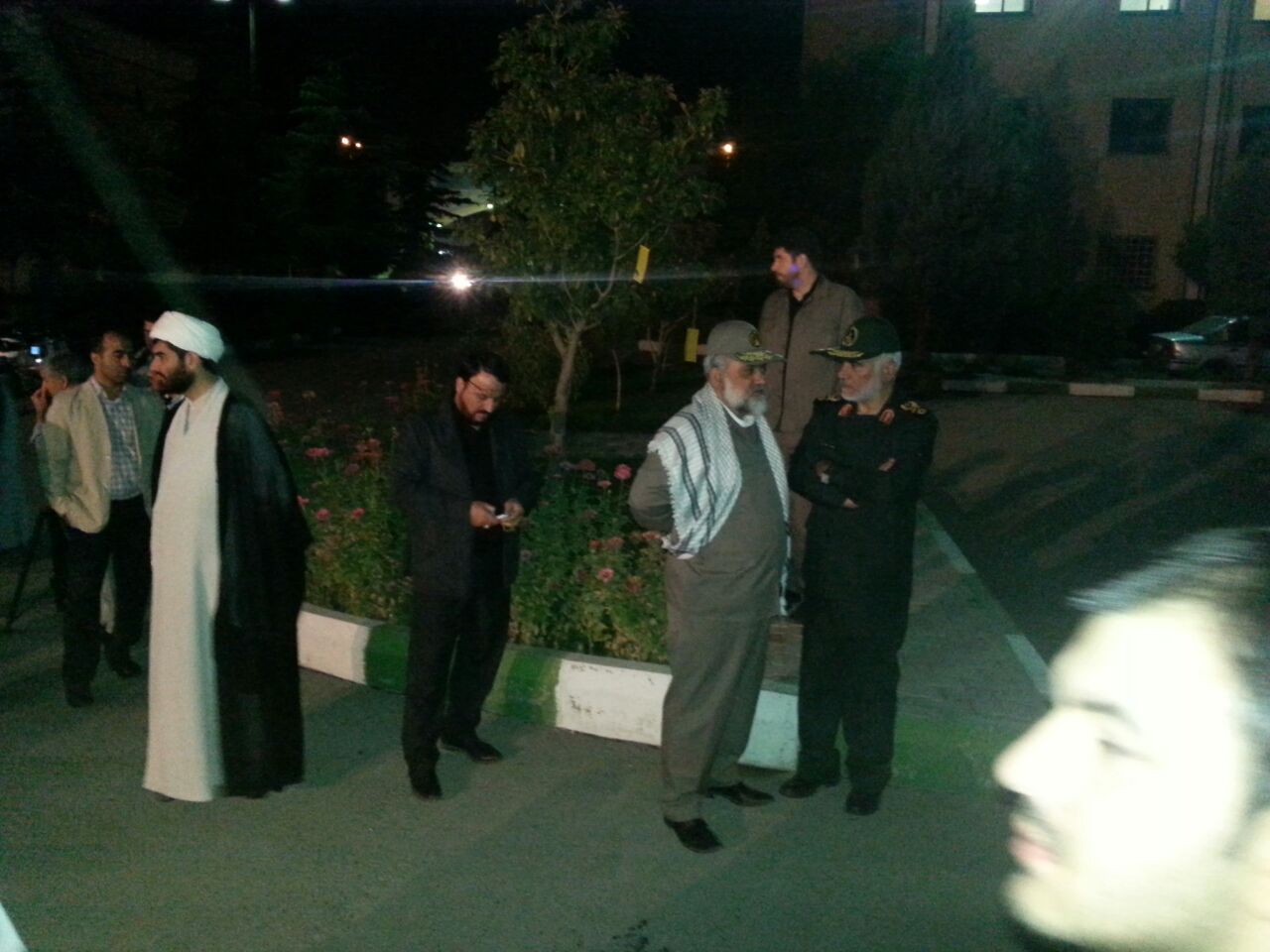 پیکر مطهر سردار شهید حسین همدانی وارد کشور شد + تصاویر