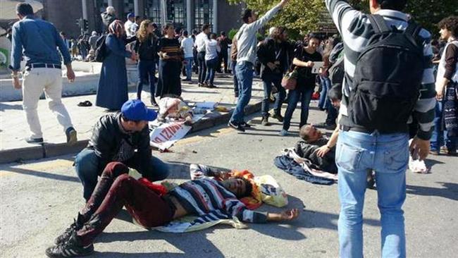 وقوع 2 انفجار تروریستی در آنکارا/ تاکنون 30 کشته+ تصاویر