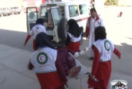 برگزاری مانور زلزله در خاش