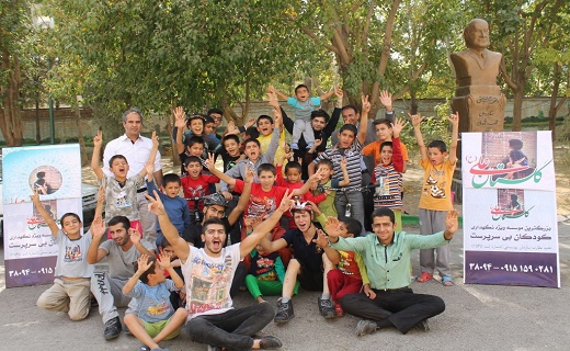 اجرای حرکات نمایشی برای فرشتگان آسمانی