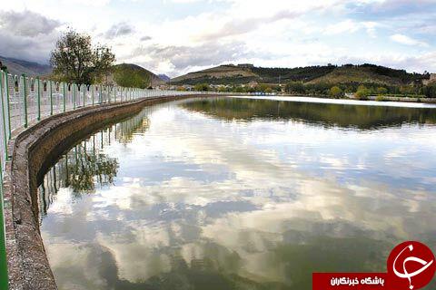 دریاچه زیبا کیو به روایت تصویر