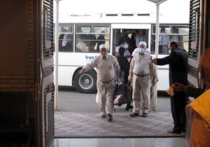 حجاج کرمانشاهی در راه بازگشت به وطن