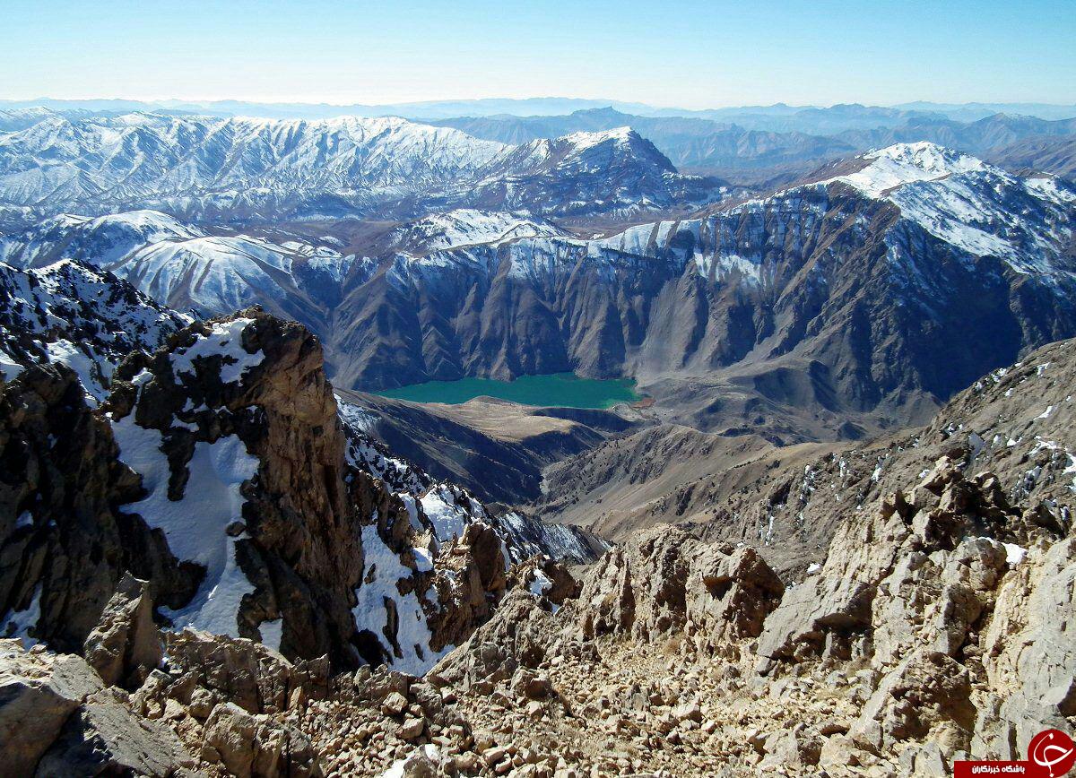 دریاچه گهر نگینی در دل کوه های لرستان + تصاویر