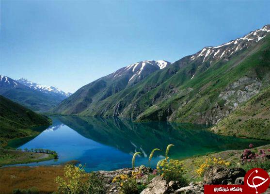 دریاچه گهر نگینی در دل کوه های لرستان + تصاویر