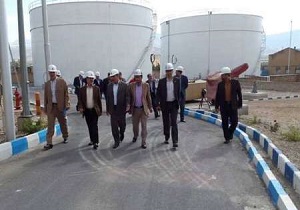 بازدید مشاور وزیر نفت از شرکت ملی پخش فرآورده های نفتی منطقه کردستان