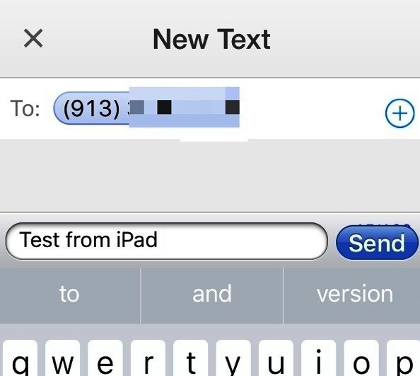 بدون نصب برنامه با iPad پیامک ارسال کنید + آموزش تصویری