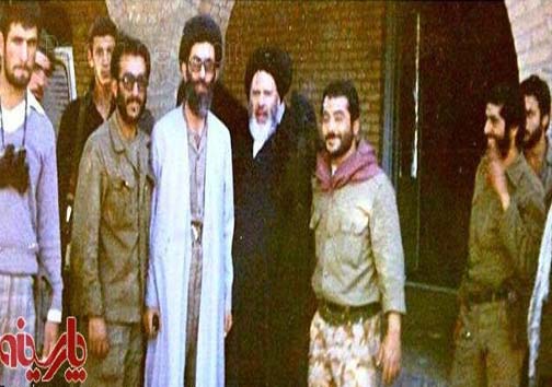 تصویر 3دهه قبل آیت الله خامنه ای و آیت الله موسوی اردبیلی