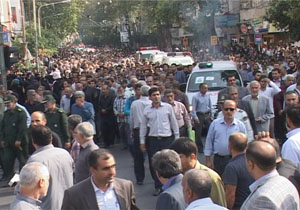 ورود پیکر مطهر سه جان باخته حادثه منا  به مازندران