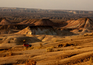 بیابان سگزی کانون ریزگرد و آلودگی اصفهان