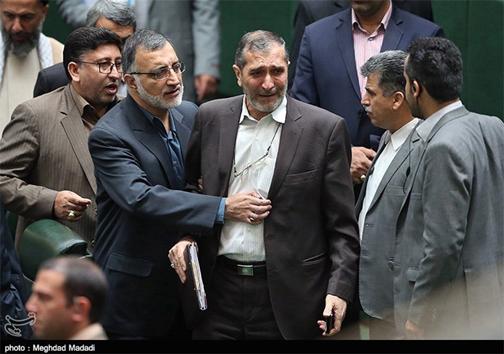 عکس/ گریه زارعی در مجلس