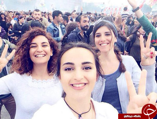آخرین سلفی قبل از انفجار+ عکس