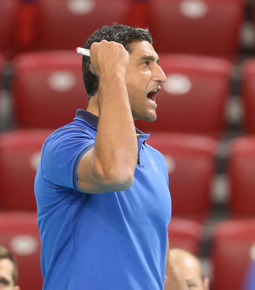 مرحله پلي&zwnj;آف واليبال قهرماني اروپا از قاب دوربين&zwnj;ها/// در حال ويرايش