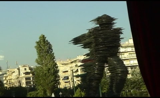نمایی از سرعت بشر در آتن+ تصاویر