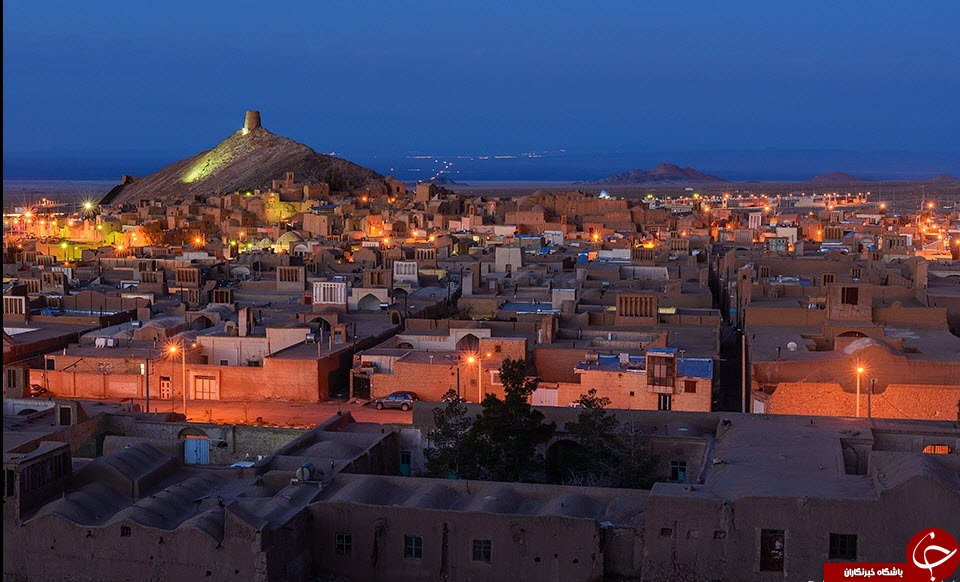غروب فوق العاده زیبای شهرستان انارک-نائین + عکس