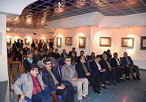 پرپایی نمایشگاه خوشنویسی اشعار حافظ در الیگودرز
