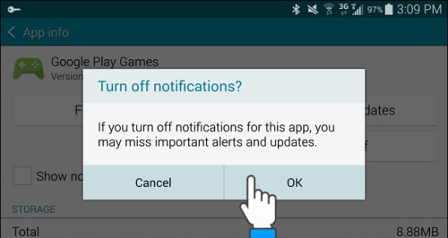 غیر فعال کردن Notifications های یک برنامه خاص در اندروید