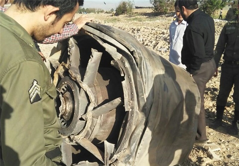 حادثه برای بوئینگ 747 ماهان+ تصاویر سقوط موتور در چهاردانگه